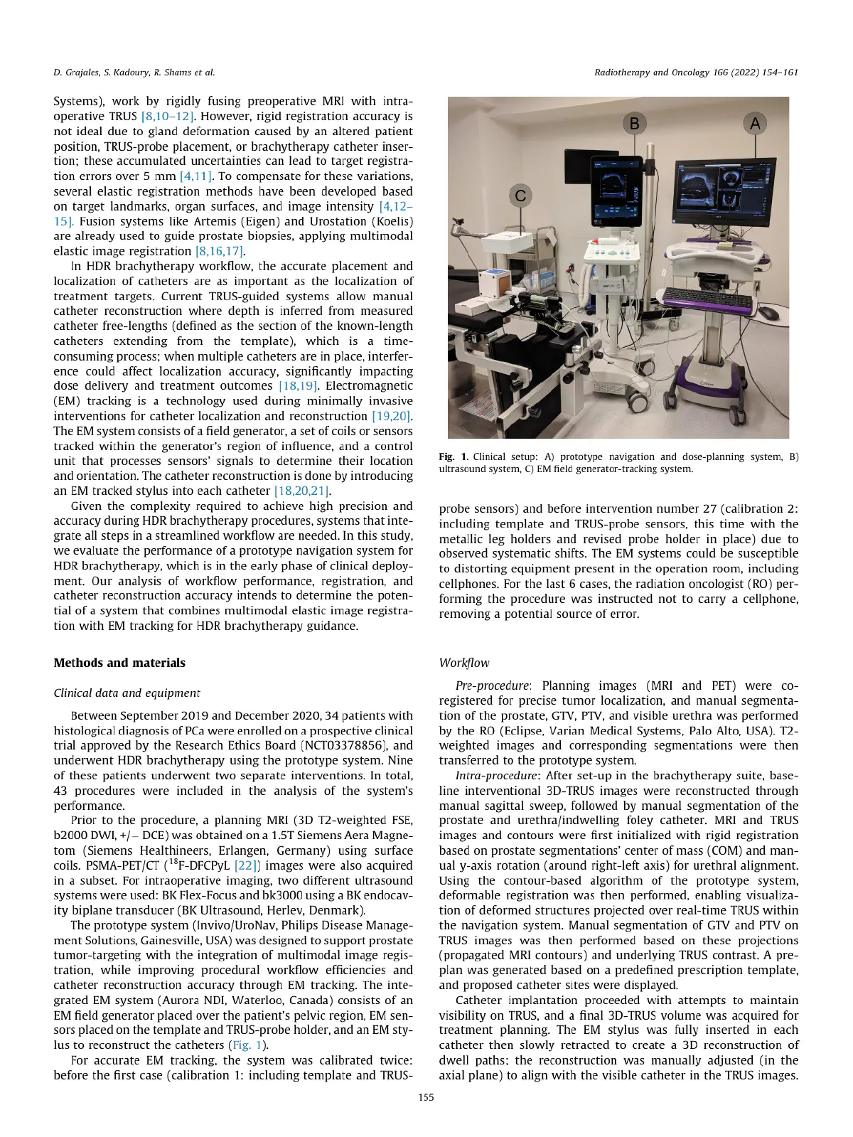 Guidance system Multimodality image guidance system supporting prostate tumor-targeted brachytherapy